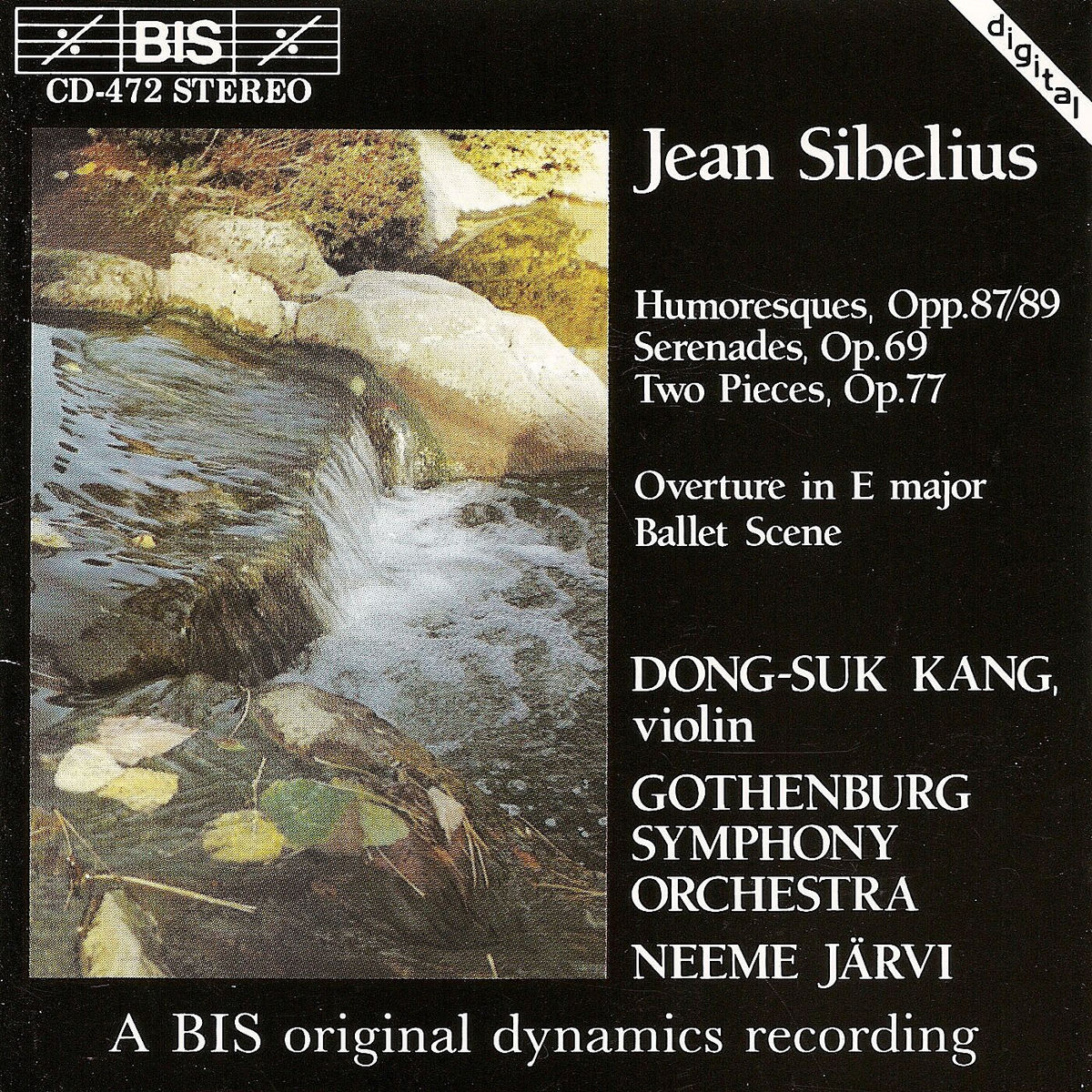 Album cover of Sibelius: 6 Humoresques / 2 Serenades