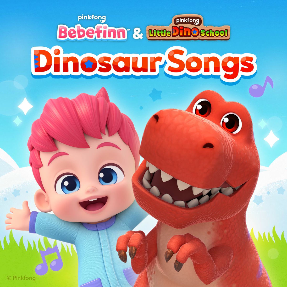 Album cover of Bebefinn & Little Dino School Dinosaur Songs