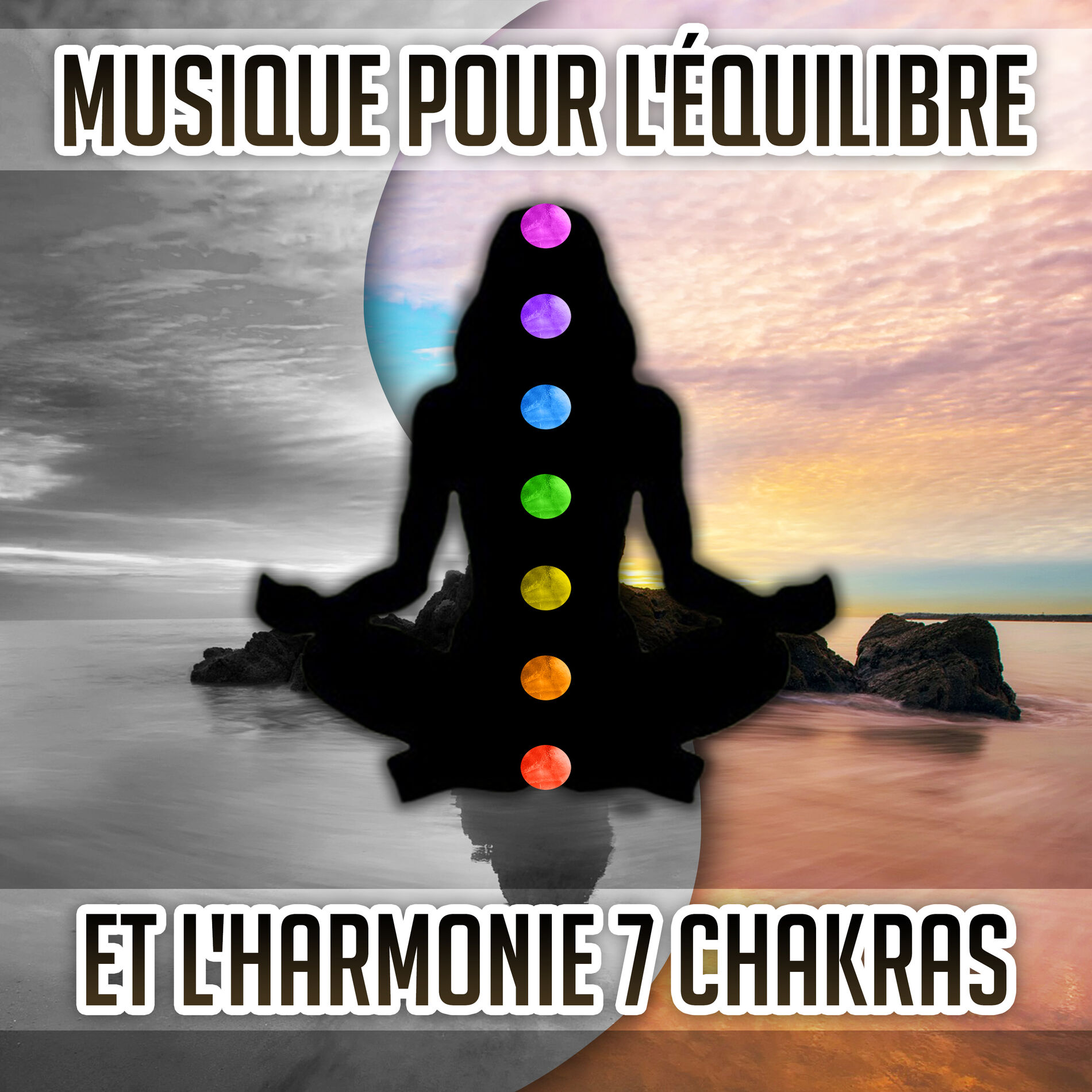 Album cover of Musique pour l'équilibre et l'harmonie 7 chakras - L'épanouissement de l'esprit, Guérison spirituelle, Une zone du corps, État psy