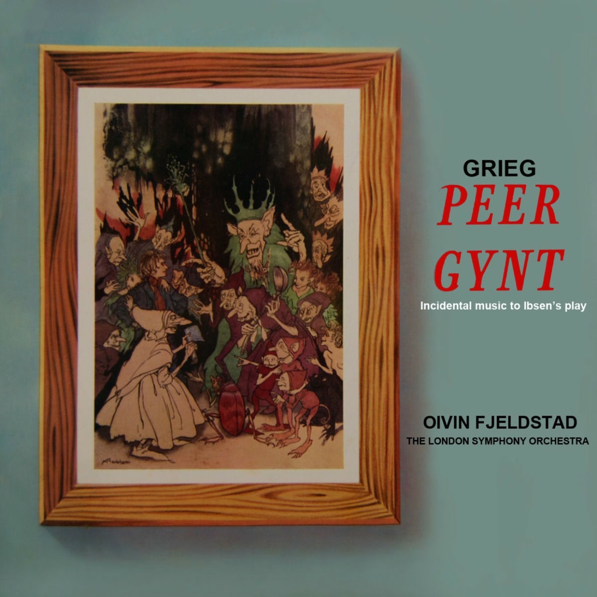 独LP Edvard Grieg / Oivin Fjeldstad Grieg: Peer Gynt (Incidental Music To Ibsens Play)  SXL2012 Speakers Corner Reco /00260 Grieg, Øivin Fjeldstad, The London Symphony Orchestra – Peer