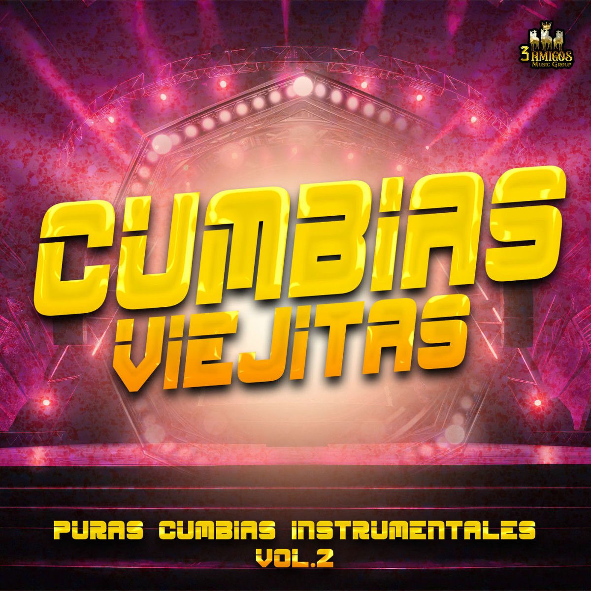 Album cover of Puras Cumbias Instrumentales Vol. 2