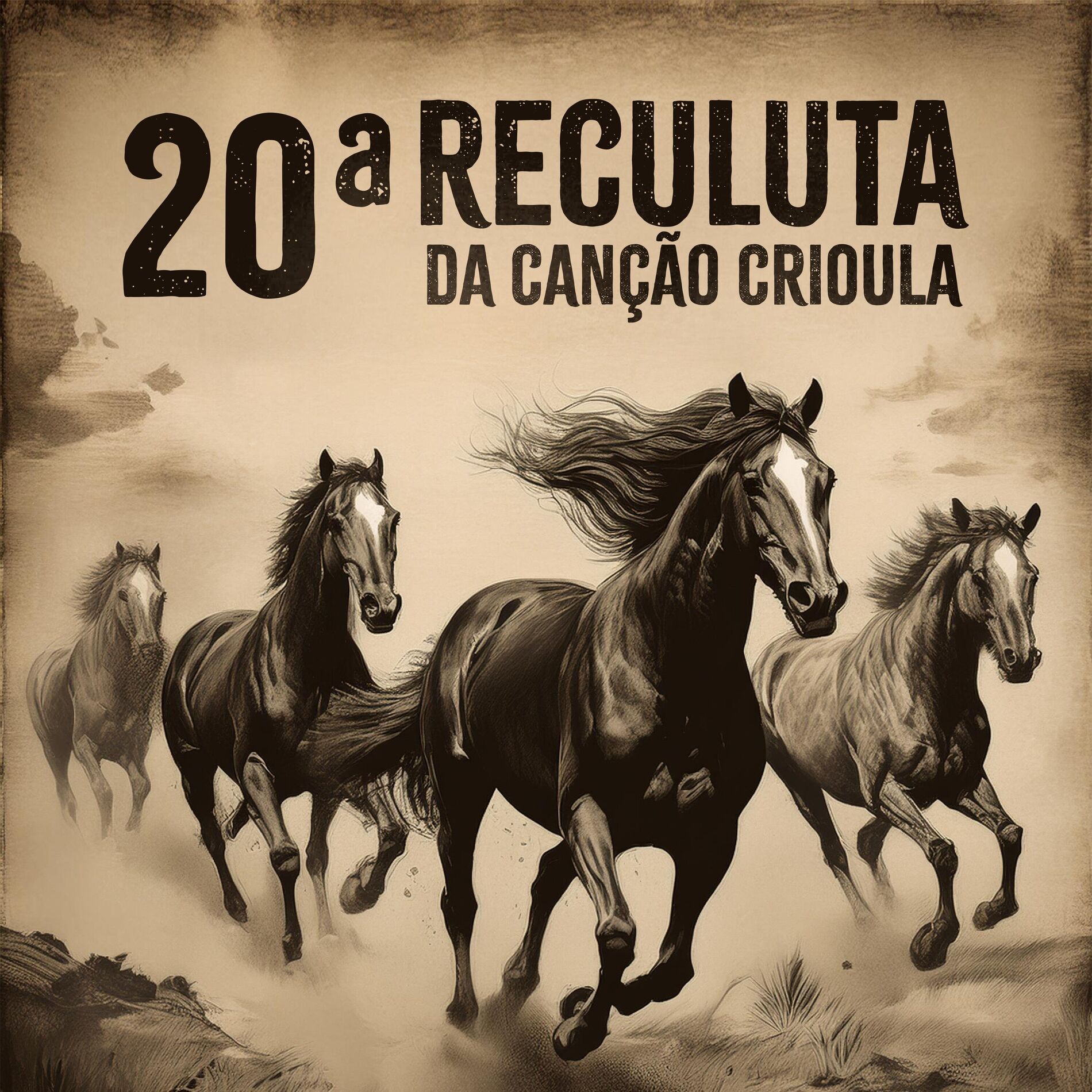 Album cover of 20ª Reculuta da Canção Crioula (Ao Vivo)