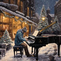 Cover of Dreamy Snowfall Sonata