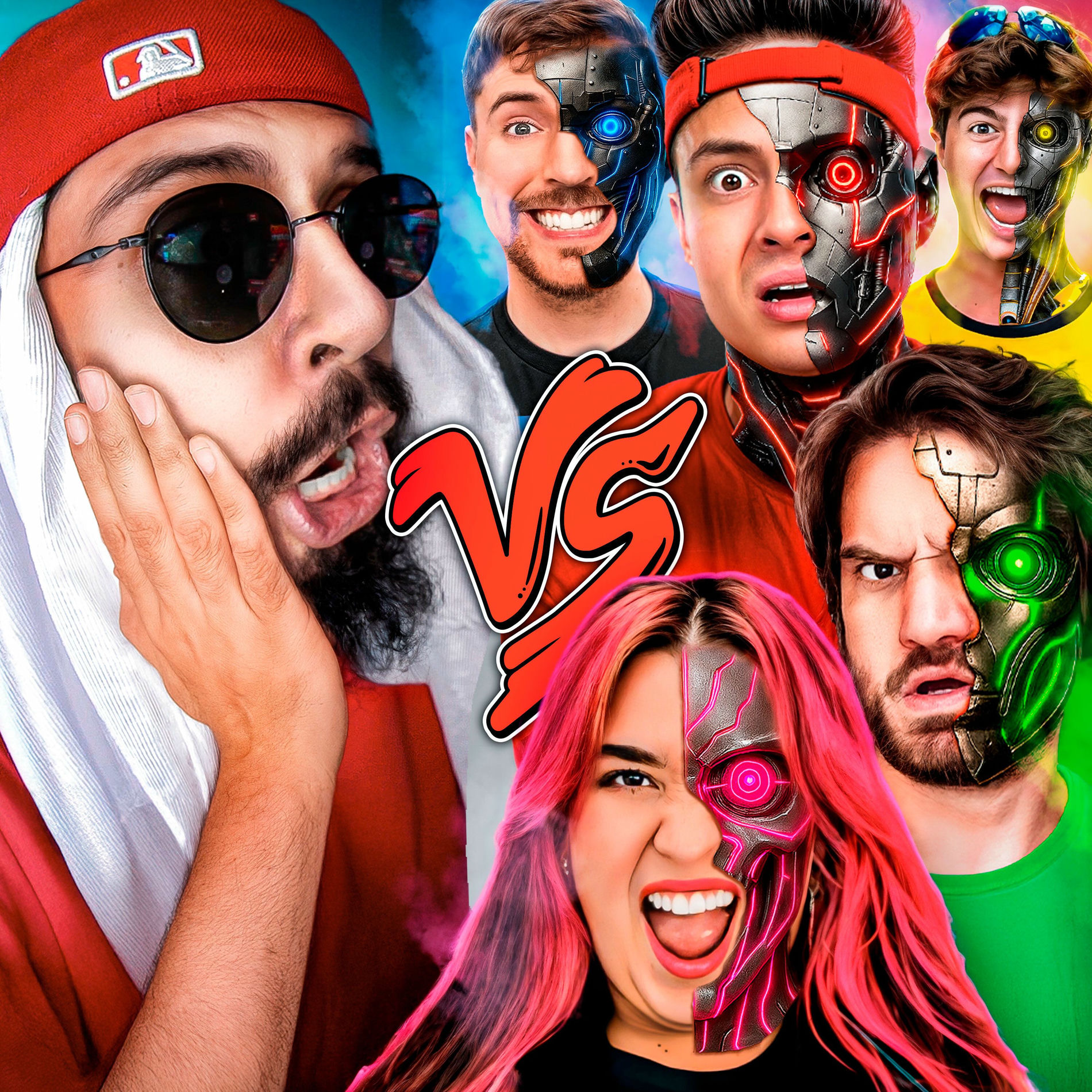 Album cover of Youtubers Bot Vs. Mussa (Batalha de Rima)