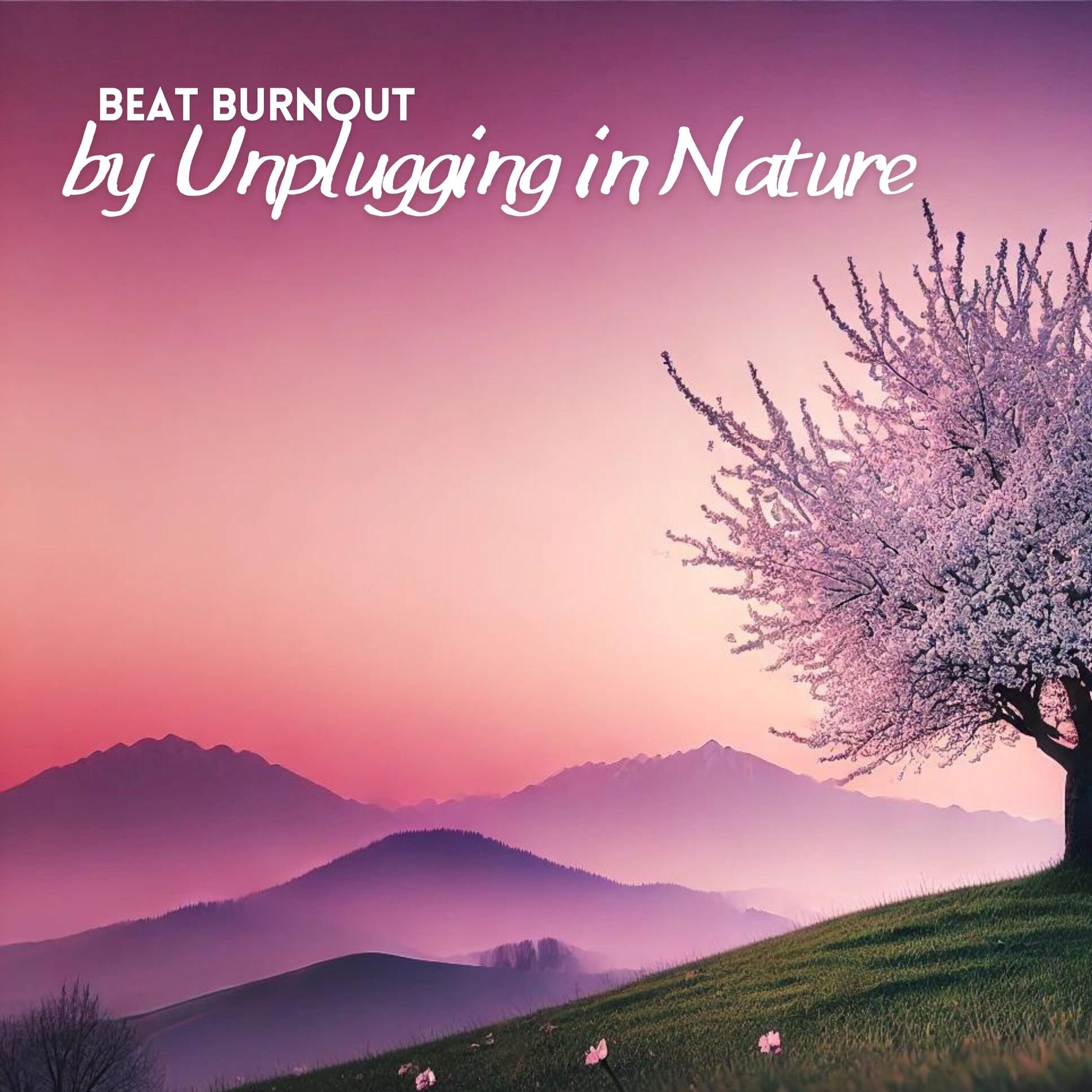 Album cover of Beat Burnout by Unplugging in Nature