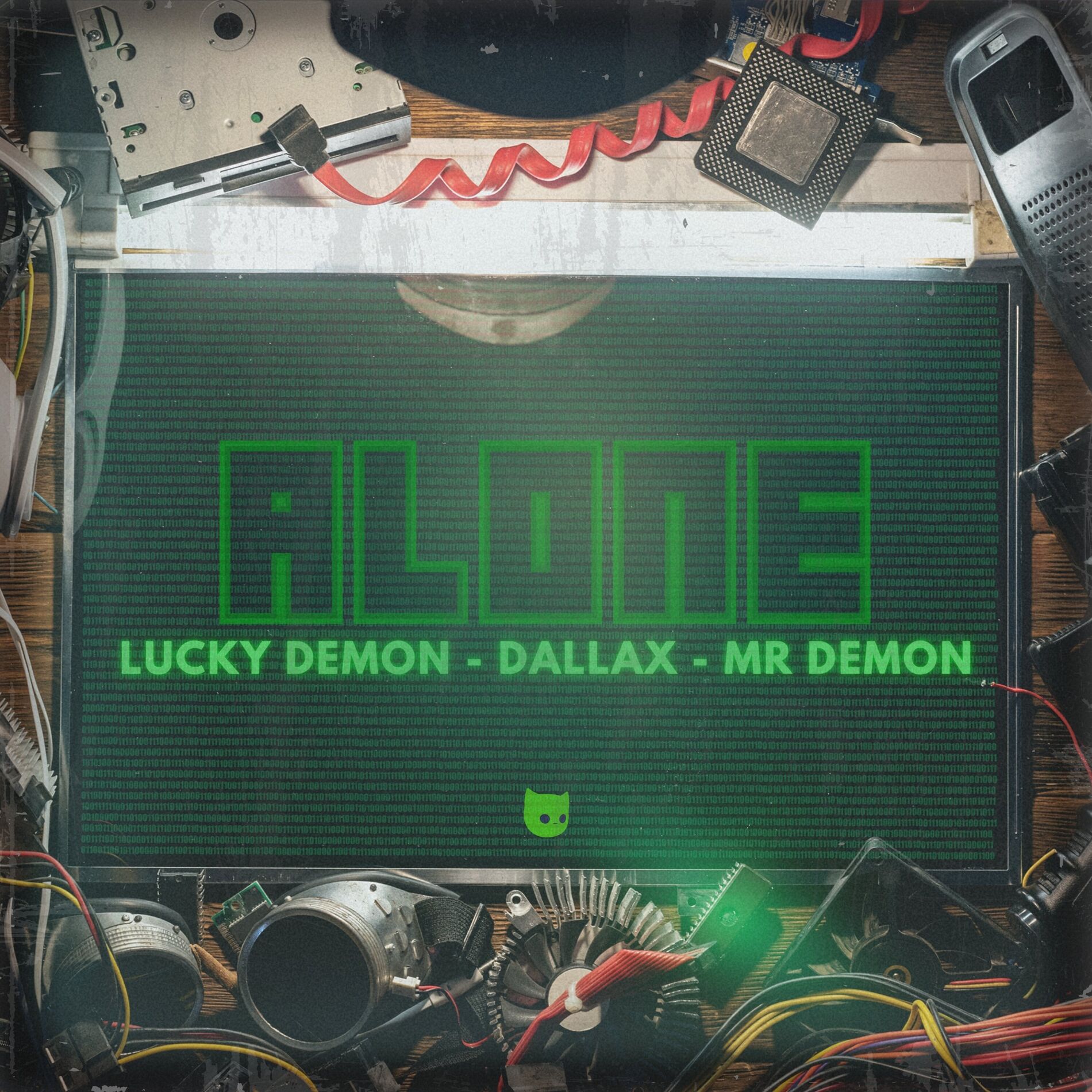 Album cover of Alone (Techno Mix)