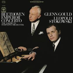 Cover of Beethoven: Piano Concerto No. 5 in E-Flat Major, Op. 73 "Emperor" (Gould Remastered)