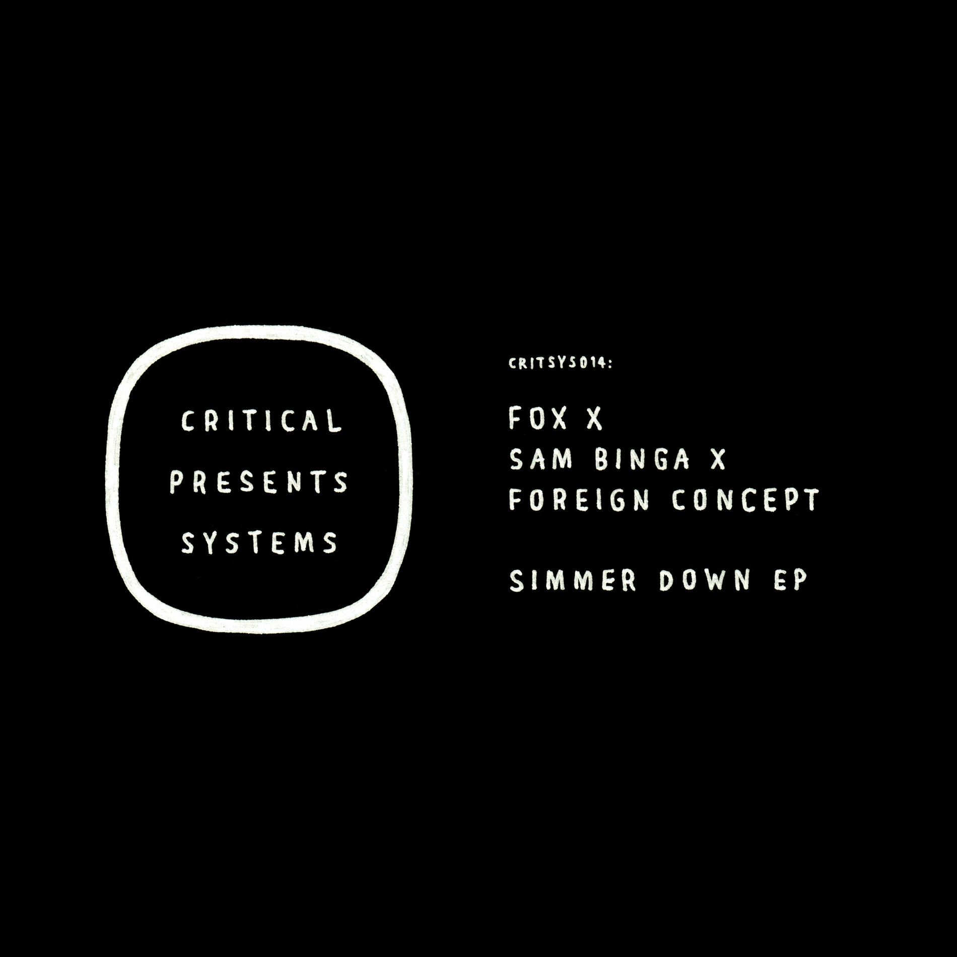 Album cover of Critical Presents: Systems 014 - Simmer Down EP