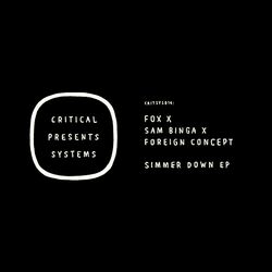 Cover of Critical Presents: Systems 014 - Simmer Down EP
