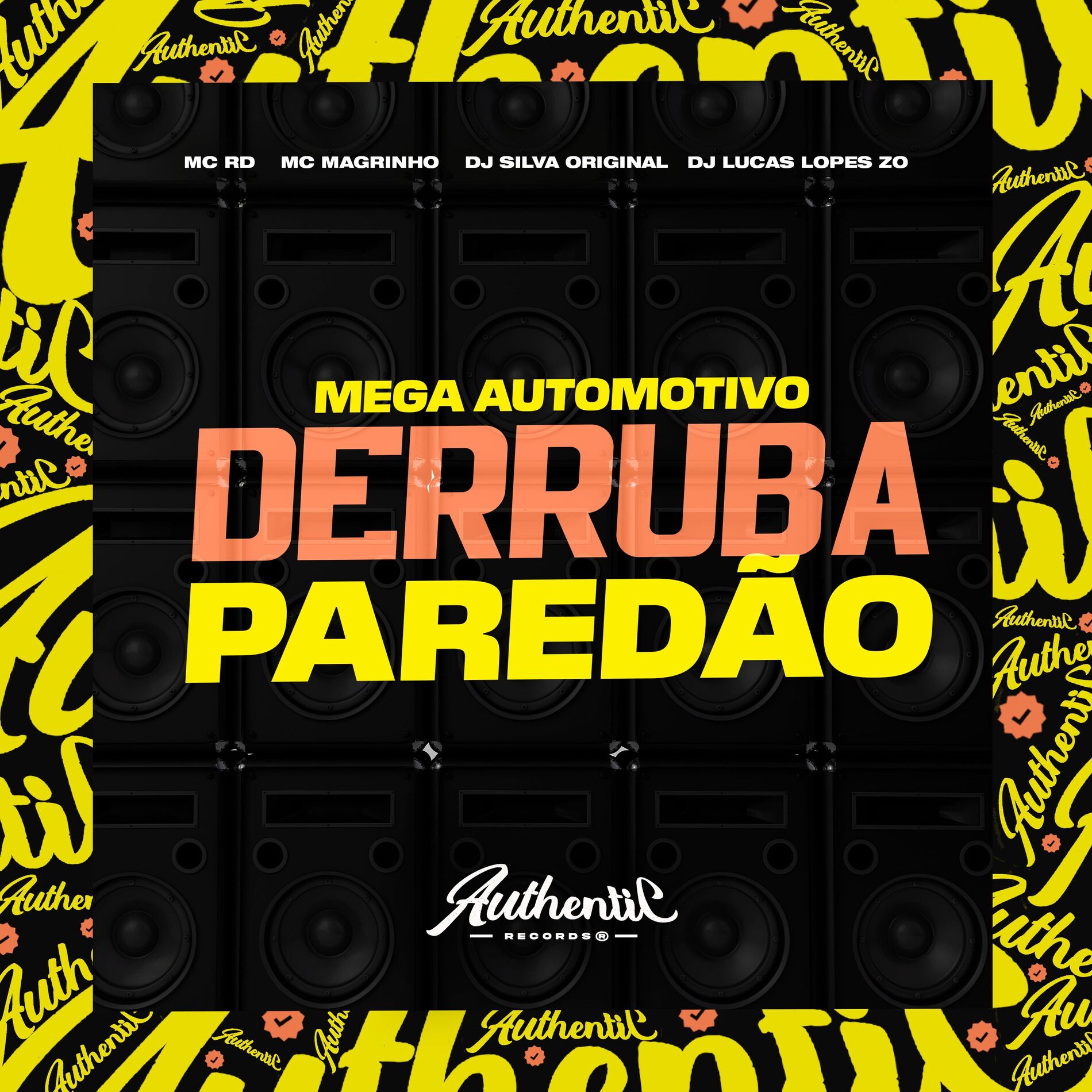 Album cover of Mega Automotivo Derruba Paredão
