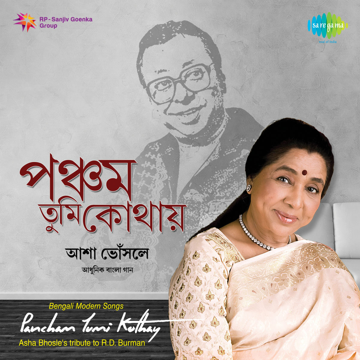 Album cover of Pancham Tumi Kothay - Asha Bhosle's Tribute to R. D. Burman