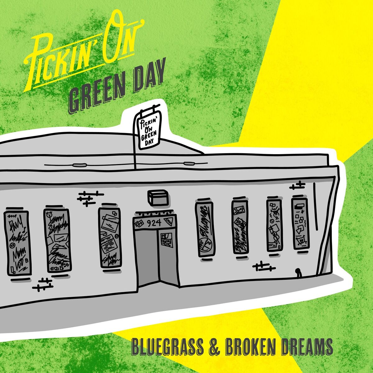 Album cover of Pickin' On Green Day: Bluegrass & Broken Dreams