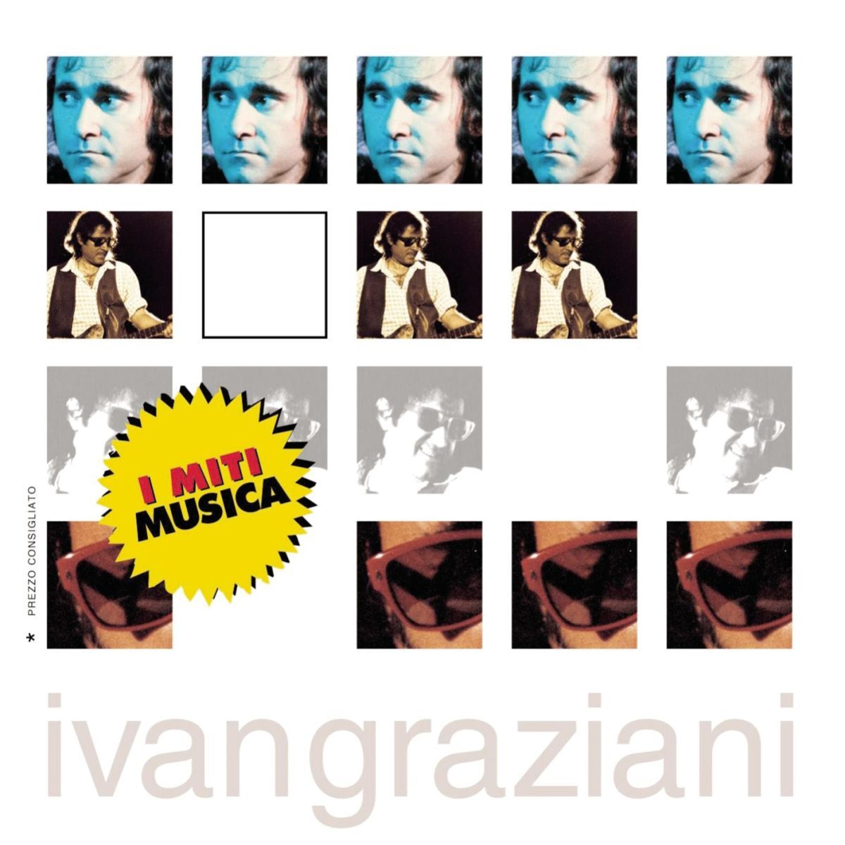 Album cover of Ivan Graziani - I Miti