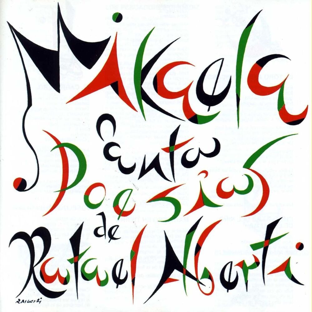 Picture of Canta Poesias de Rafael Alberti