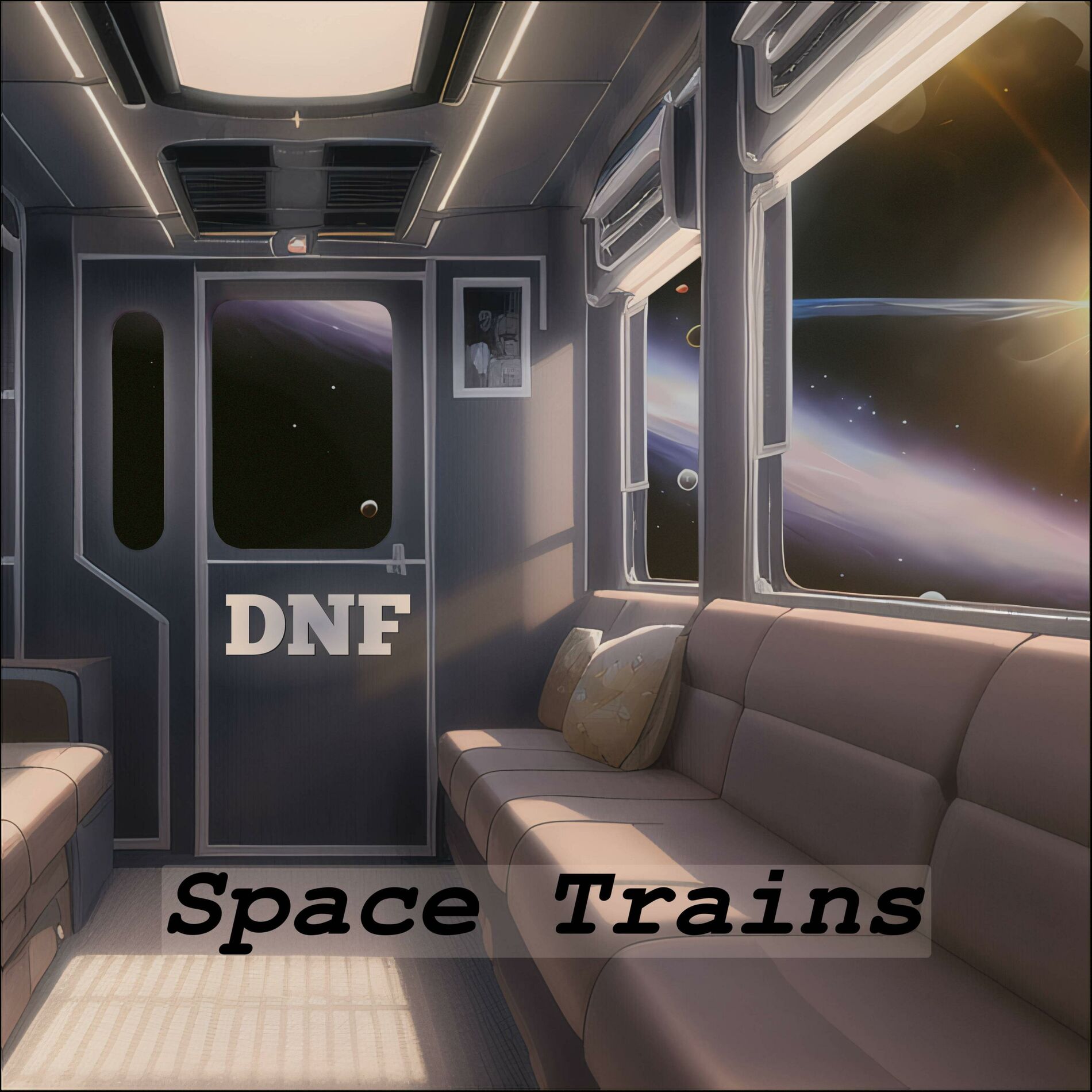 Album cover of Space Trains