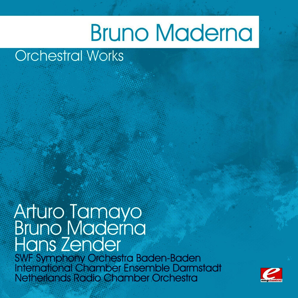 Picture of Maderna: Orchestral Works (Digitally Remastered)