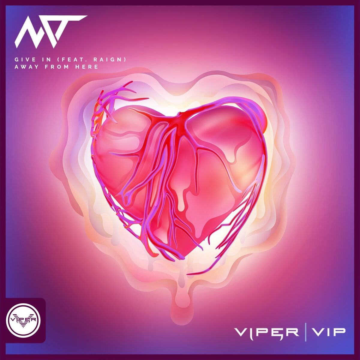 Album cover of Give In / Away from Here
