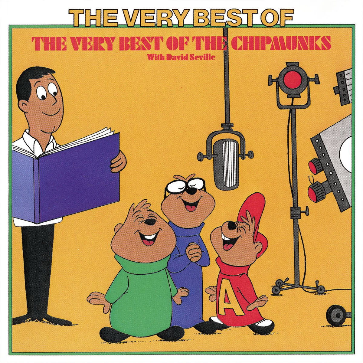 Album cover of The Very Best Of The Chipmunks With David Seville