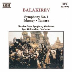 Cover of Balakirev: Symphony No. 1 / Islamey / Tamara