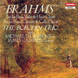 Cover of Brahms: Horn Trio & Clarinet Trio