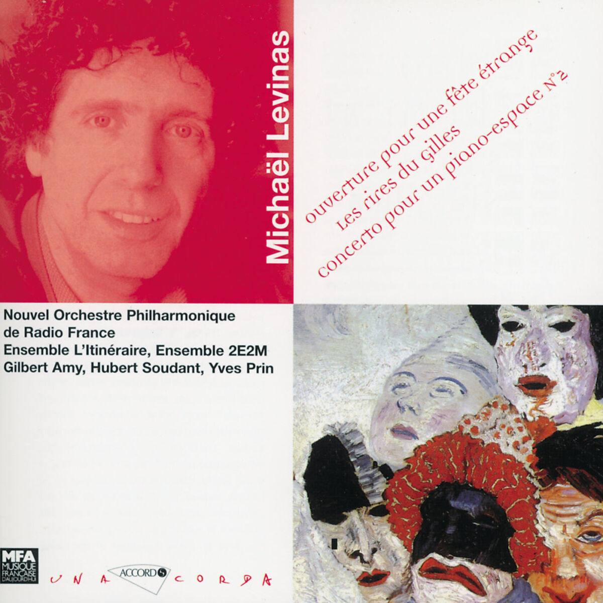 Album cover of M. Levinas - Concerto No.2 Pour Un Piano Espace