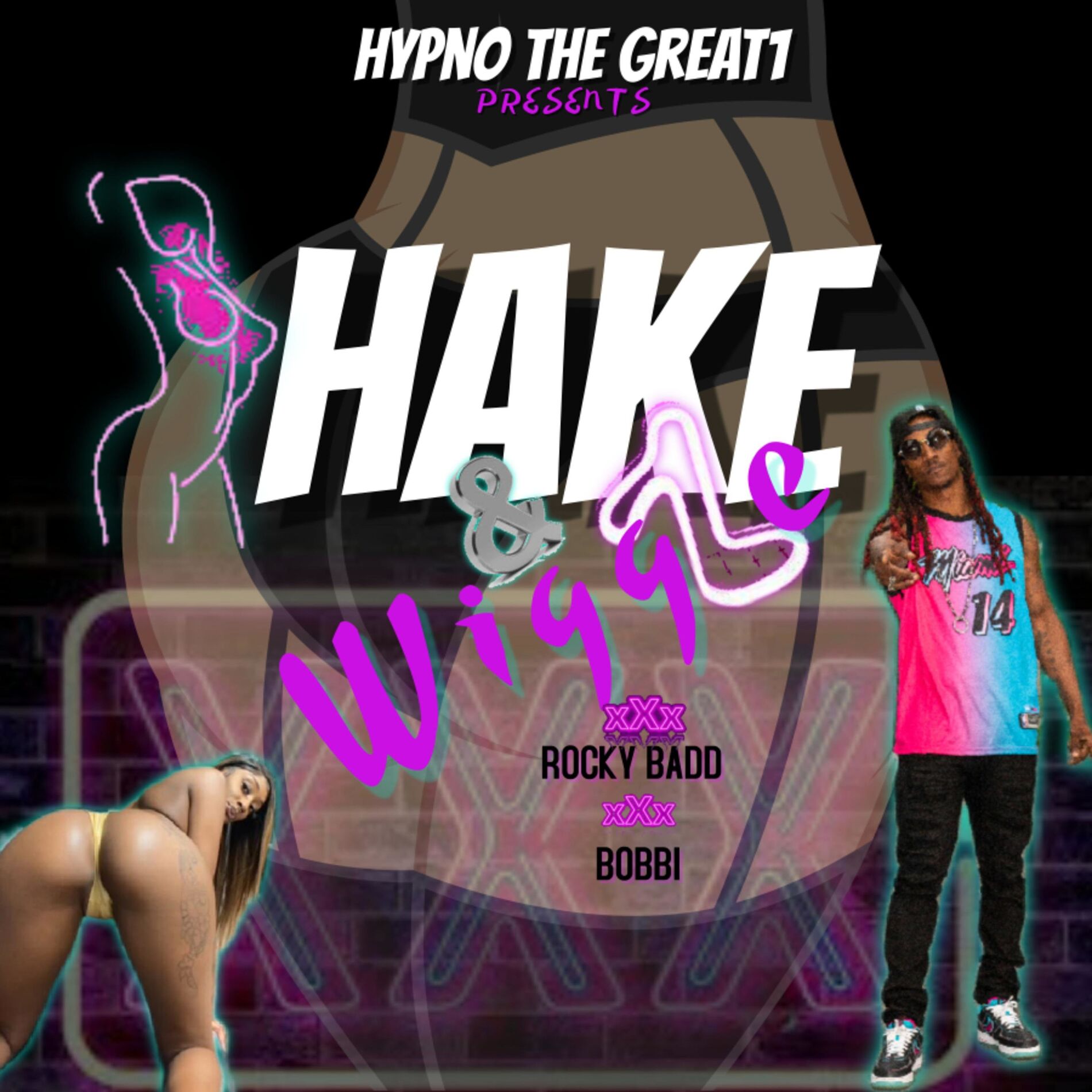 Album cover of SHAKE & WIGGLE (feat. ROCKY BADD & BOBBI)