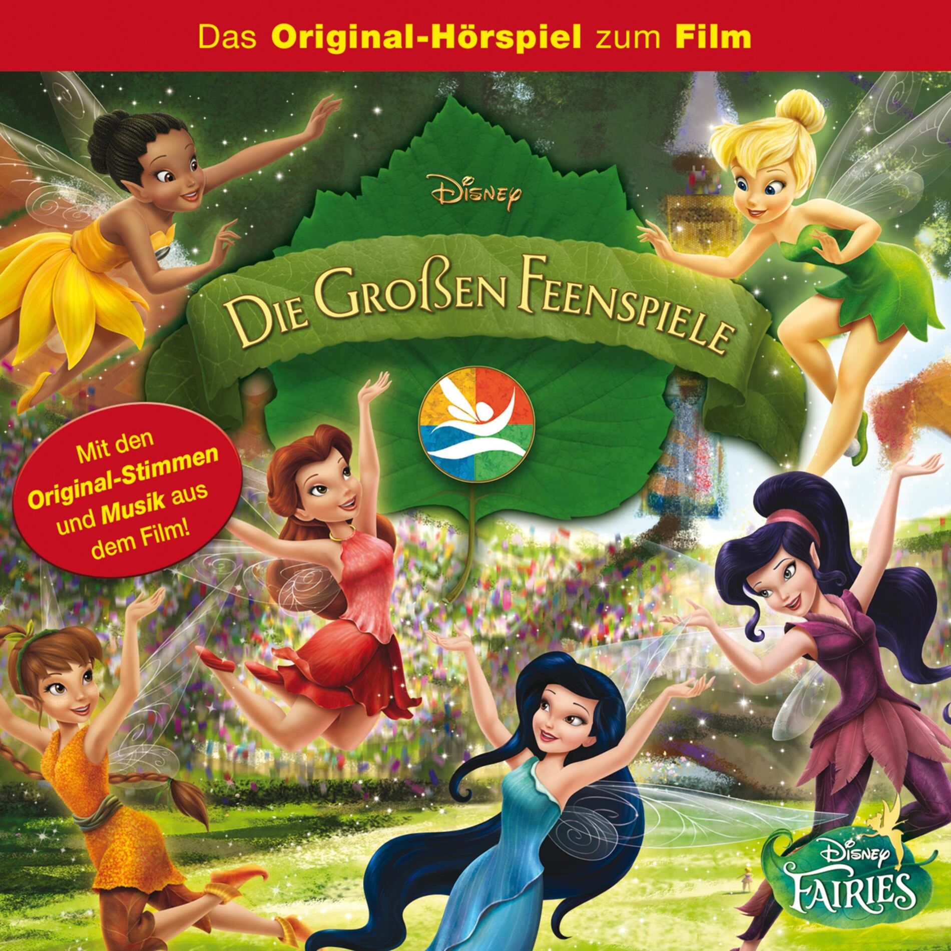 Album cover of Disney Fairies - Die großen Feenspiele (Hörspiel zum Disney Film)