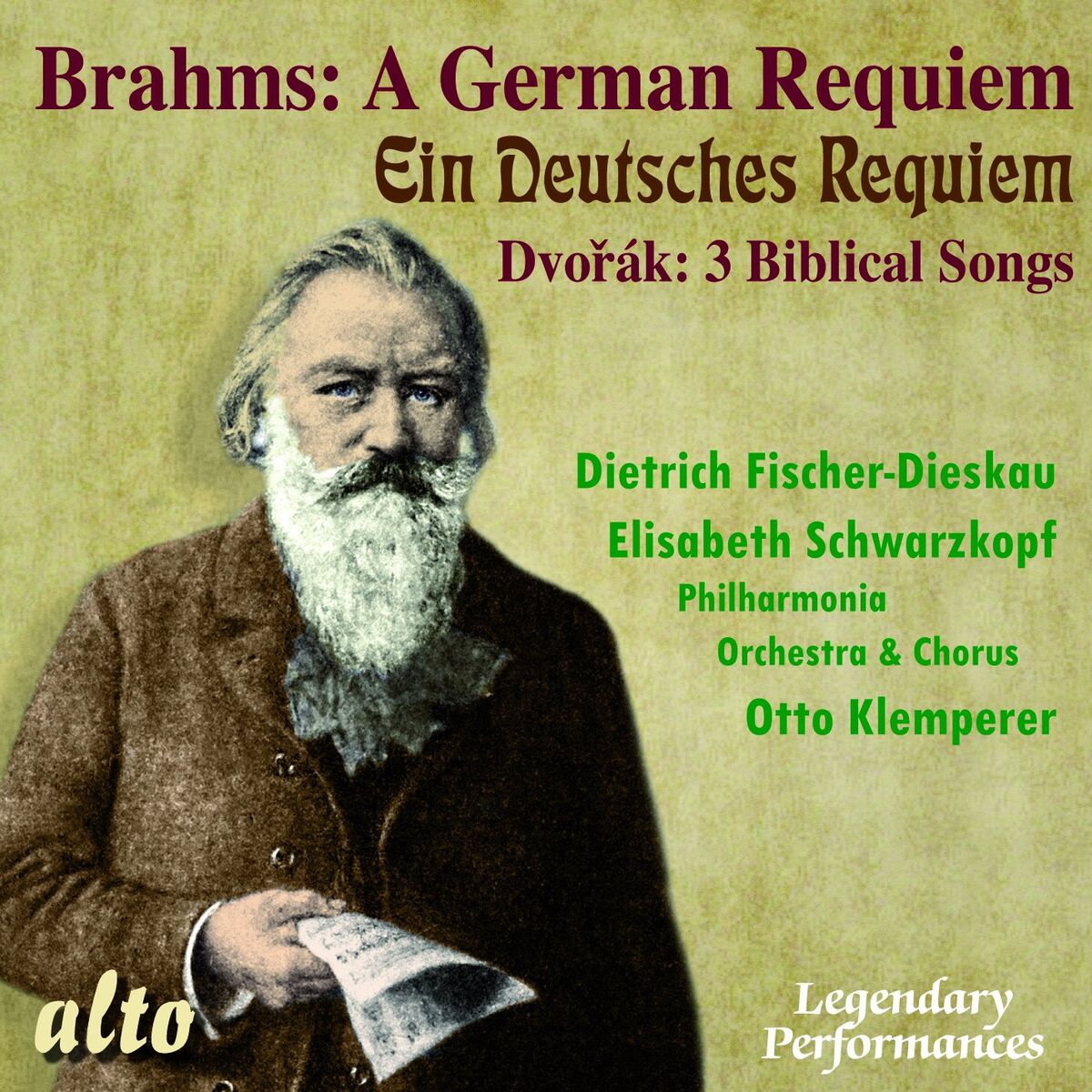 Album cover of Brahms: A German Requiem (Ein Deutsches Requiem)