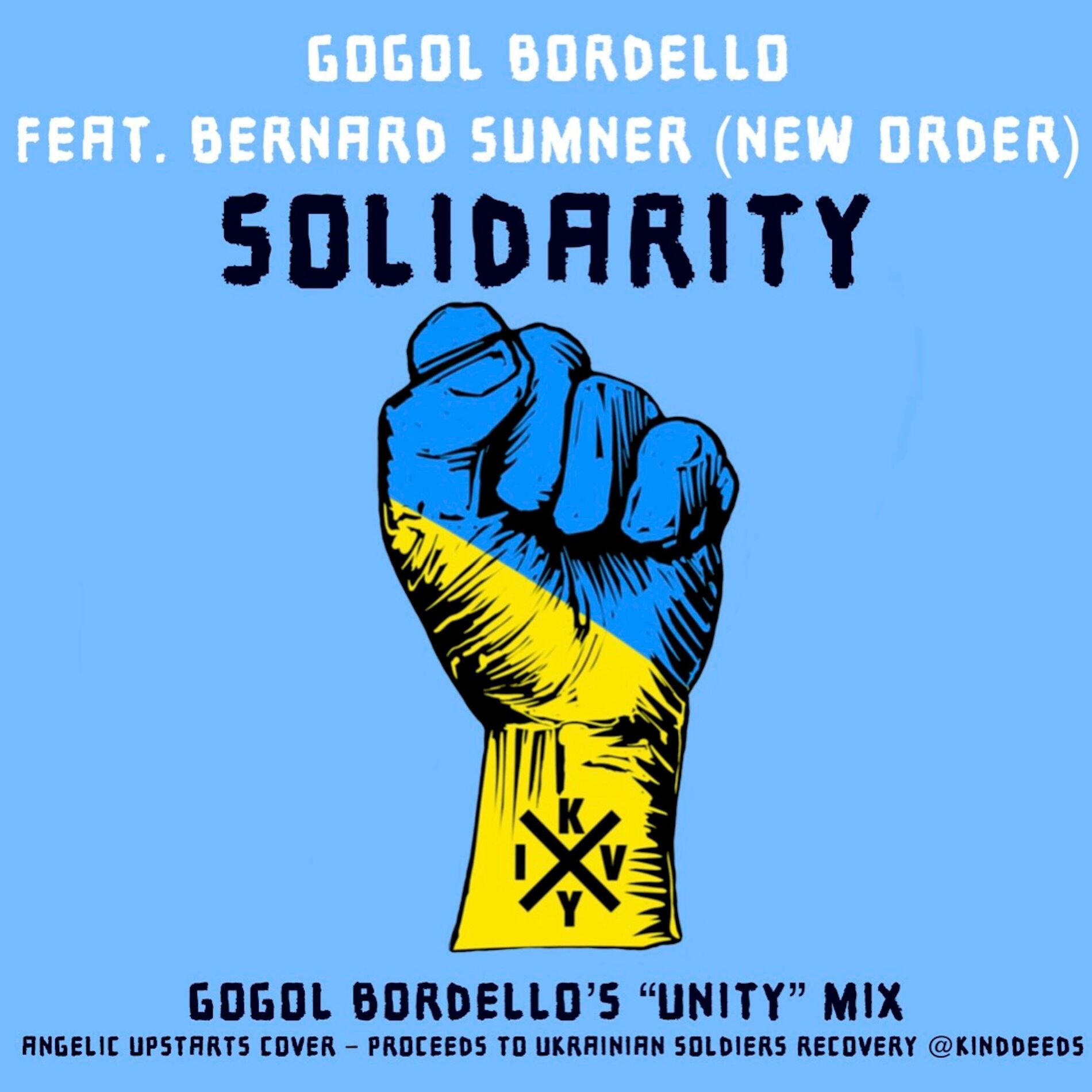 Album cover of Solidarity (feat. Bernard Sumner (New Order)) [Gogol Bordello’s “Unity” Mix]