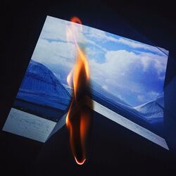 Cover of Folded Landscapes (Piano Version)