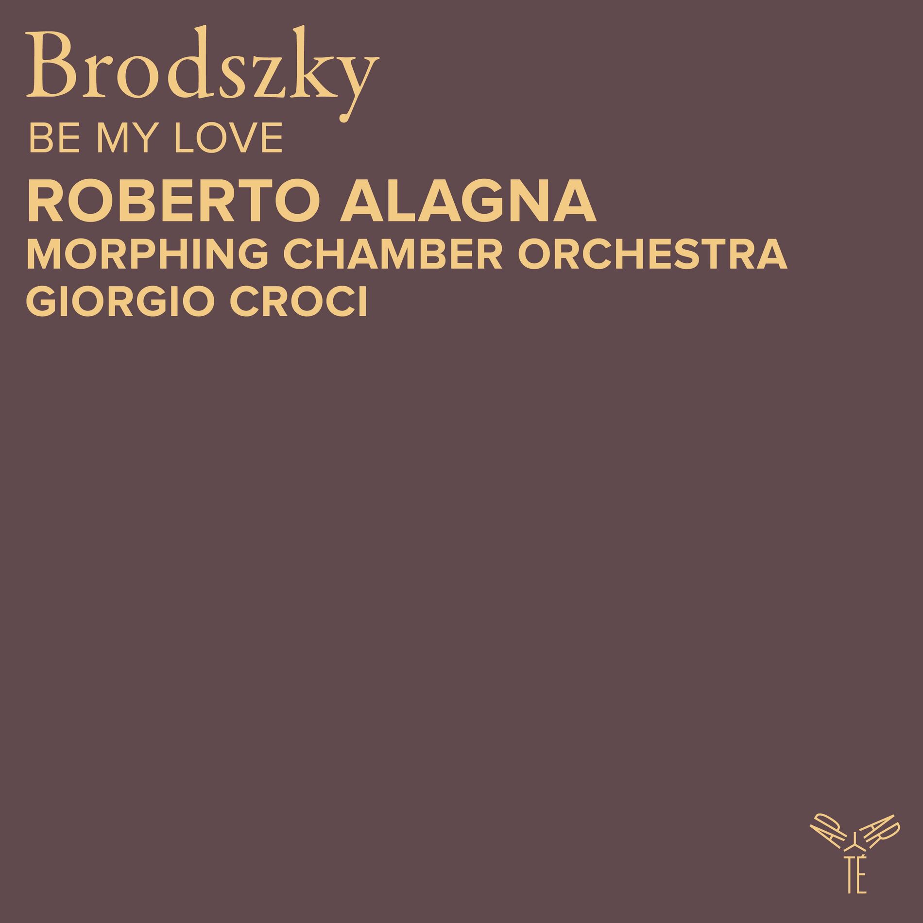 Album cover of Brodszky: Be My Love