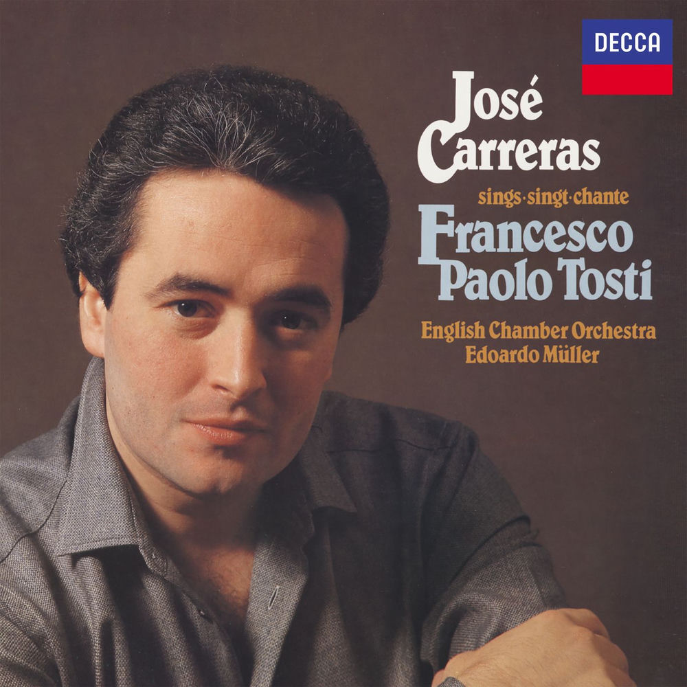 José Carreras Sings Tosti album cover