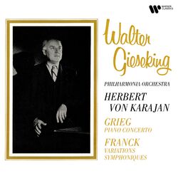Cover of Grieg: Piano Concerto, Op. 16 - Franck: Variations symphoniques, FWV 46