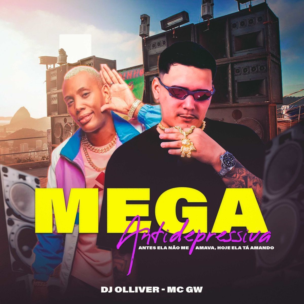 Album cover of Mega Antidepressiva - Antes ela não me amava, hoje ela tá amando