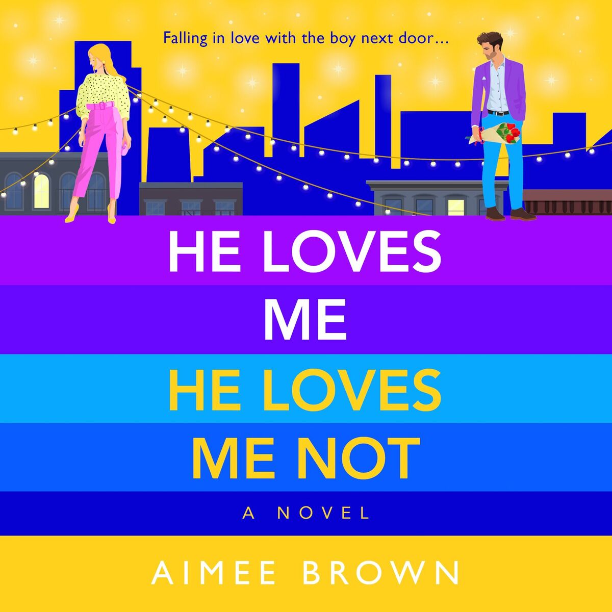 Album cover of He Loves Me, He Loves Me Not - A laugh-out-loud friends-to-lovers romantic comedy (Unabridged)