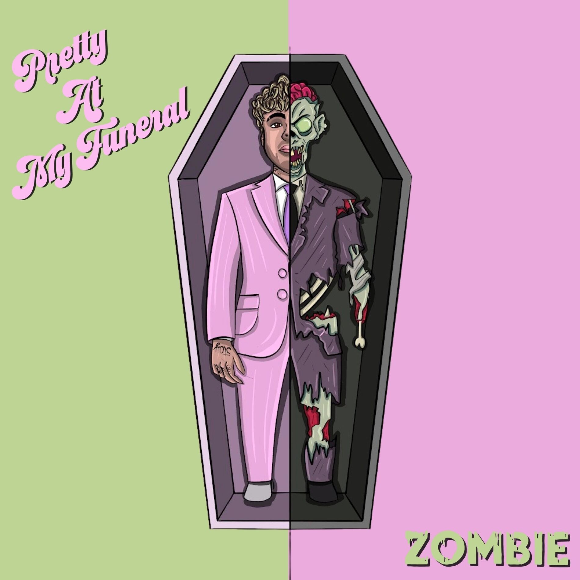 Album cover of PRETTY AT MY FUNERAL