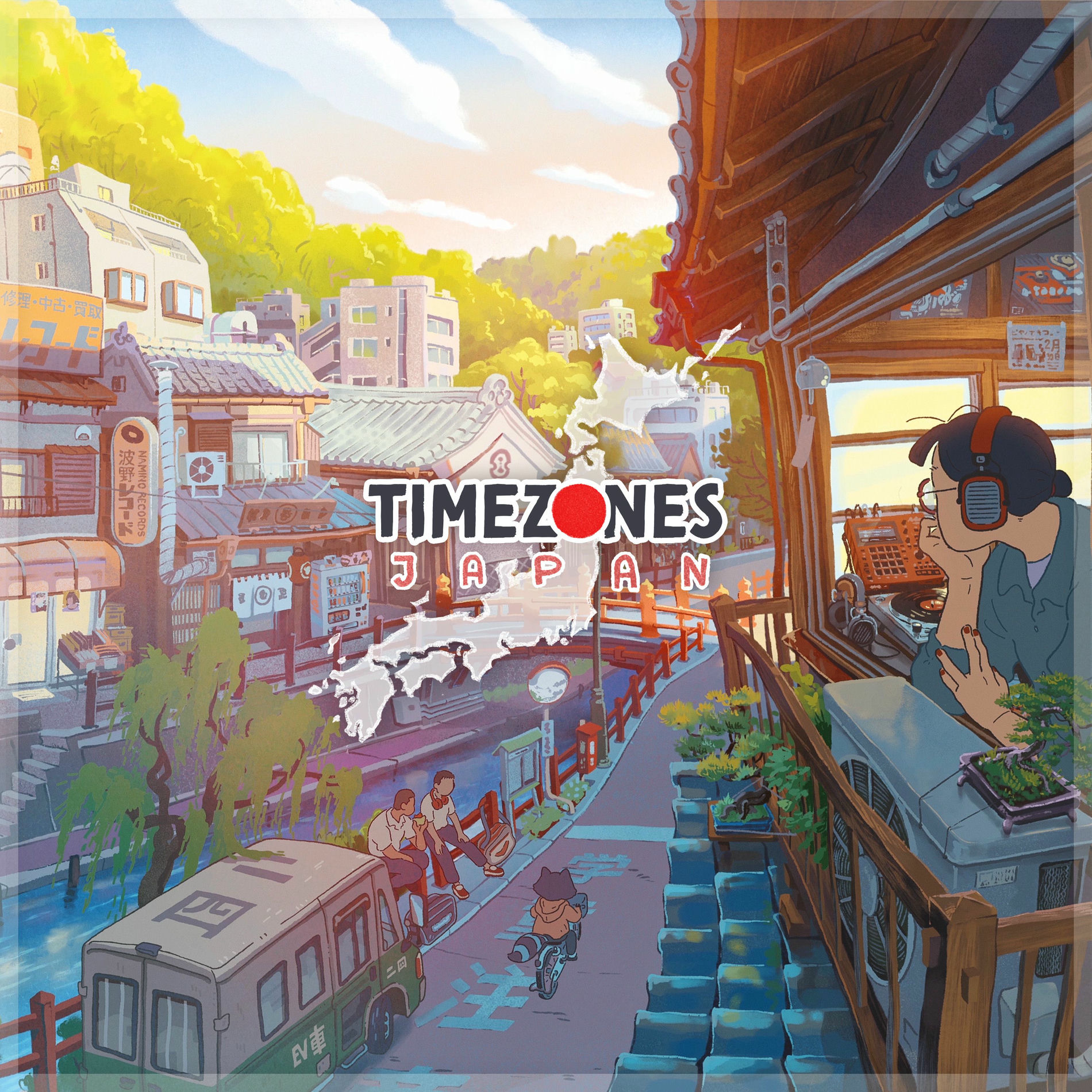 Album cover of Chillhop Timezones Japan
