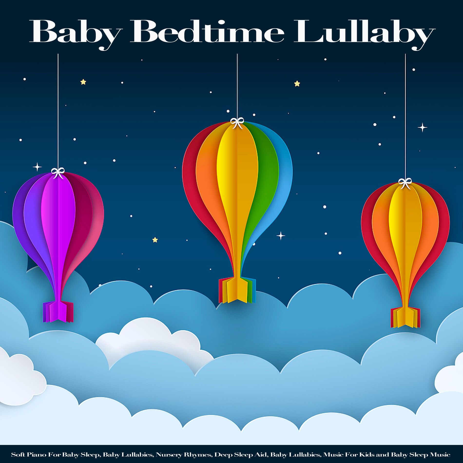 Album cover of Baby Bedtime Lullaby: Soft Piano For Baby Sleep, Baby Lullabies, Nursery Rhymes, Deep Sleep Aid, Baby Lullabies, Music For Kids an