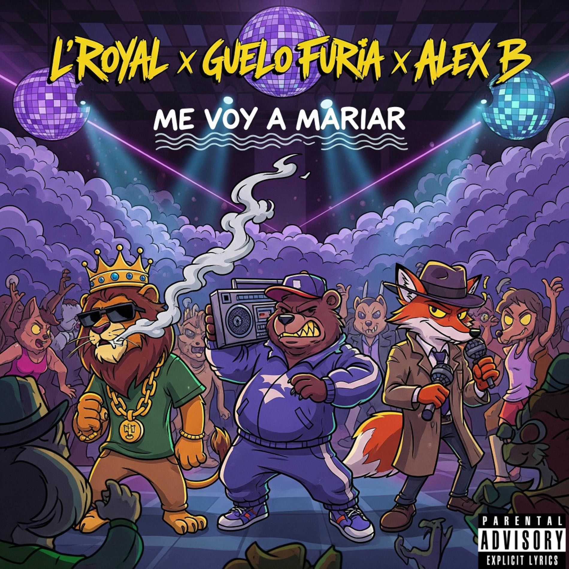 Album cover of Me voy a mariar (feat. Alex B El Lider & Guelo Furia)