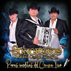 Cover of Puras Inéditas del Compa Tico
