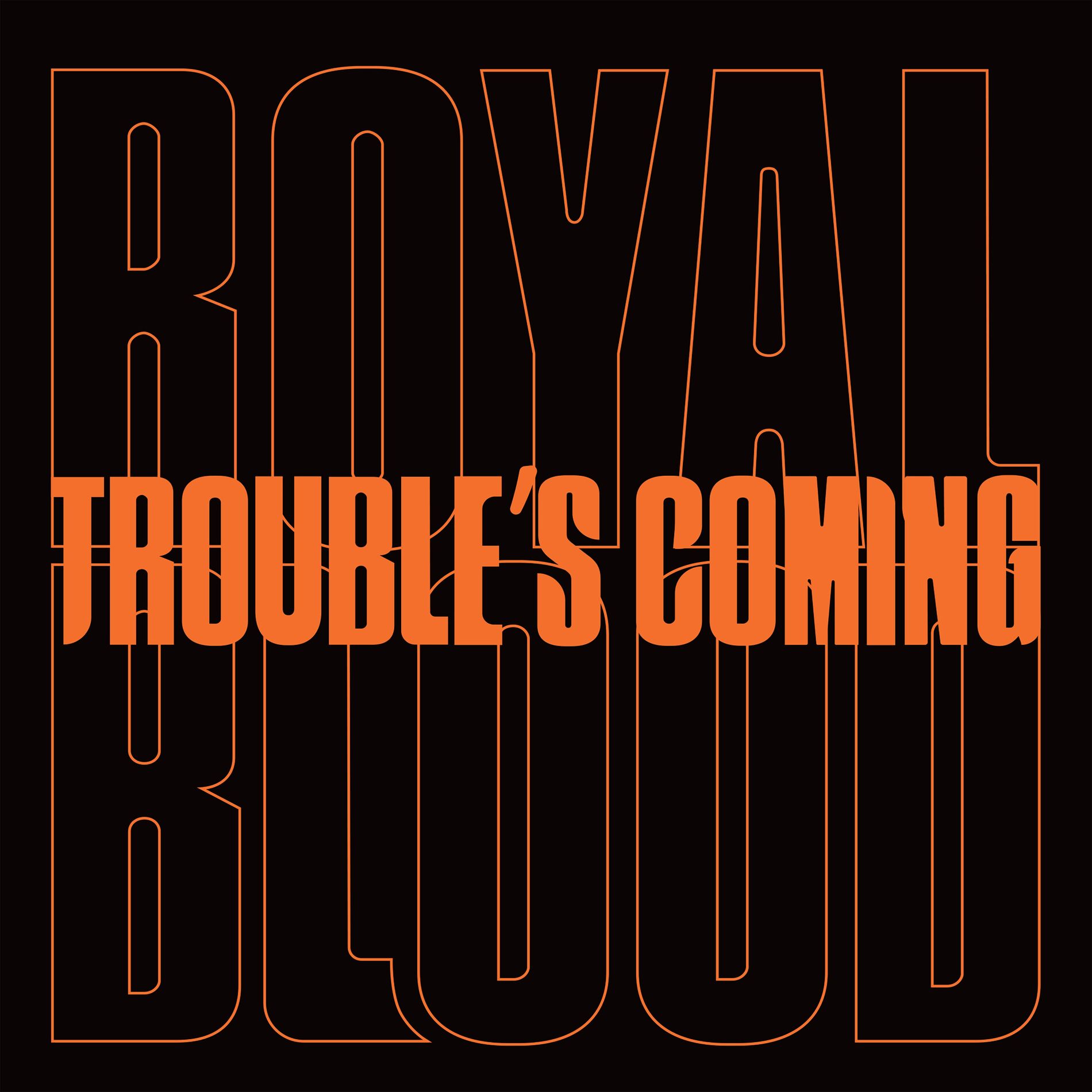 Album cover of Trouble’s Coming