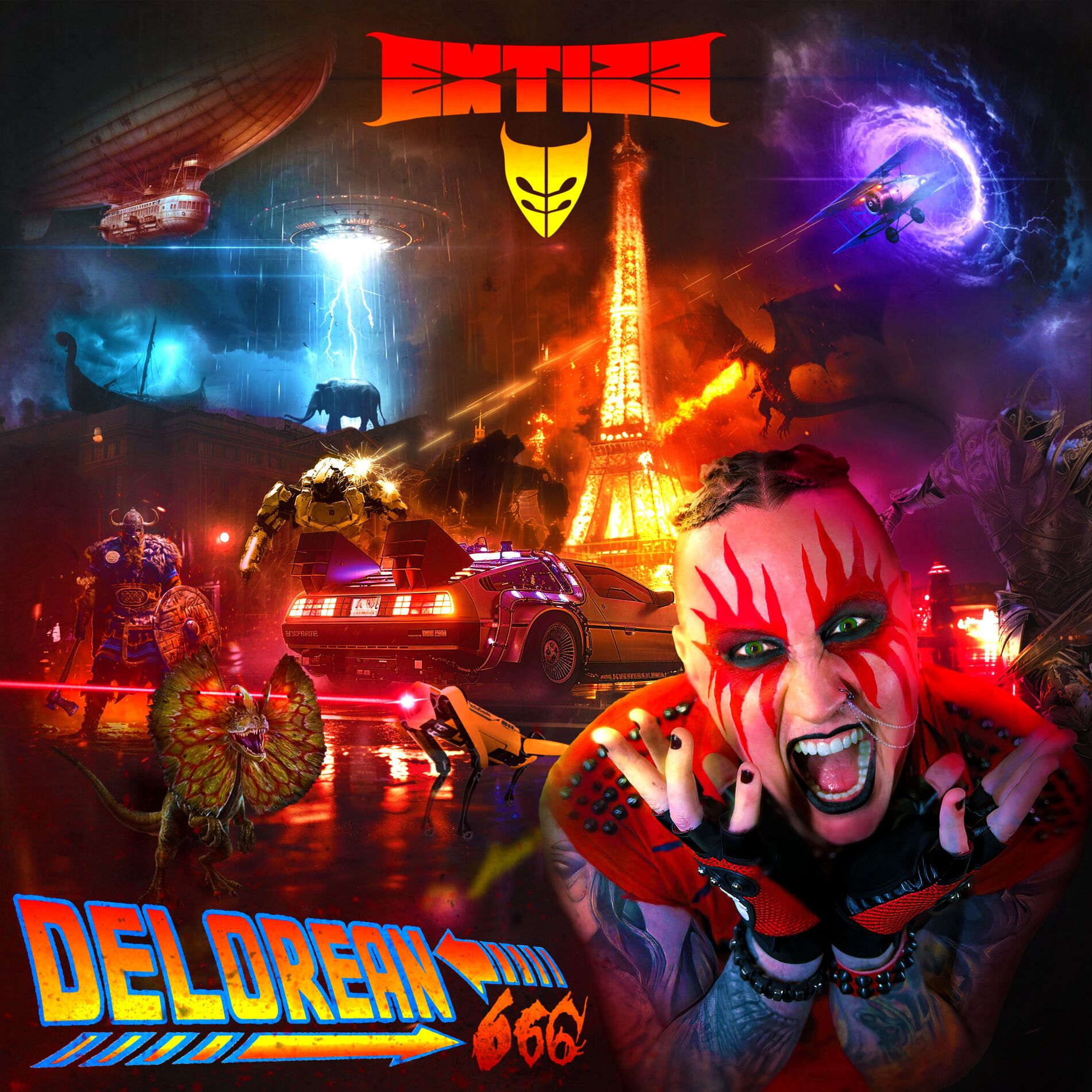 Album cover of DeLorean 666