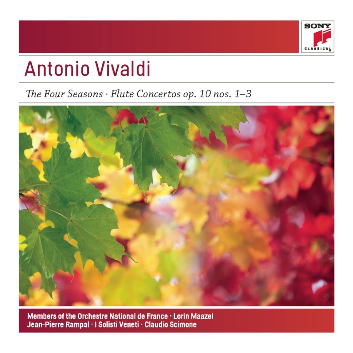 Album cover of Vivaldi: The Four Seasons, Op. 8 - Sony Classical Masters