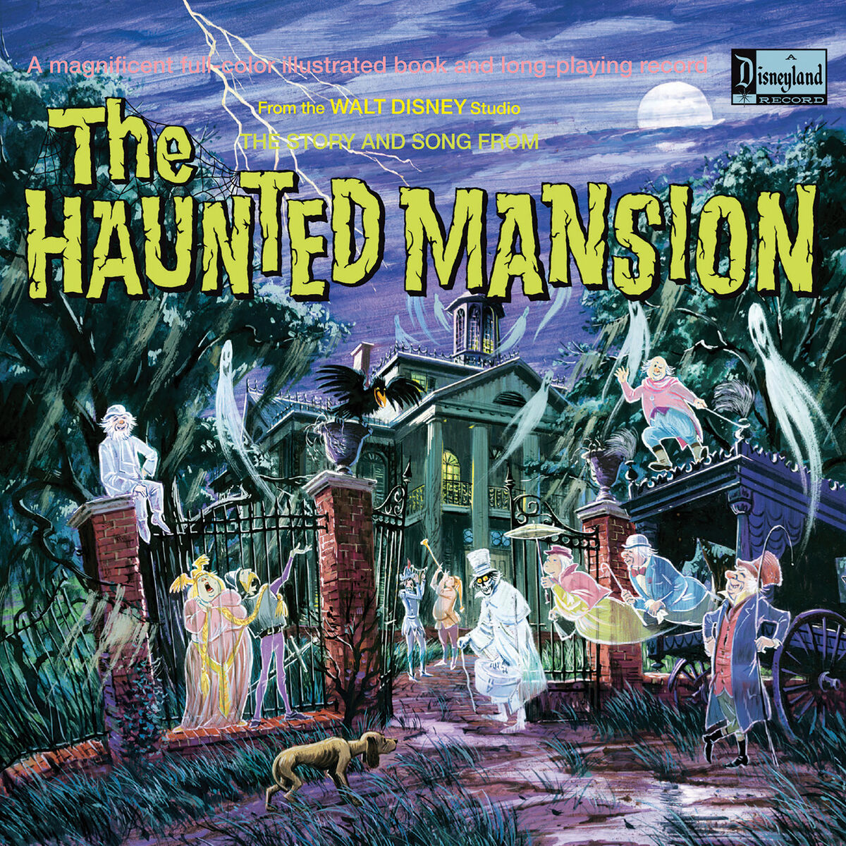 Album cover of The Story and Song from The Haunted Mansion