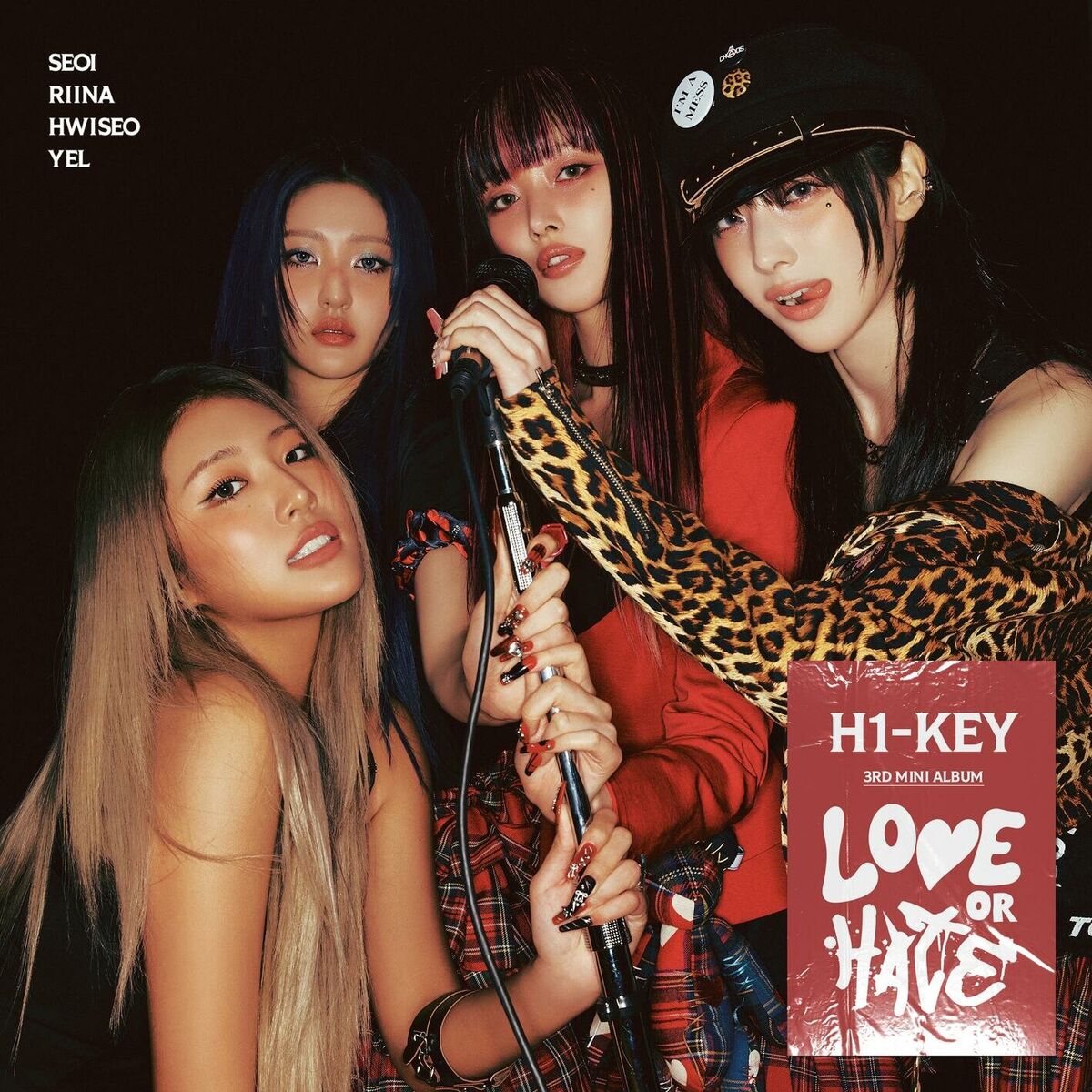 Album cover of H1-KEY 3rd Mini Album [LOVE or HATE]