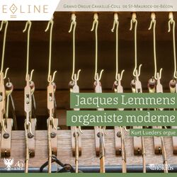 Cover of Jacques Lemmens, organiste moderne