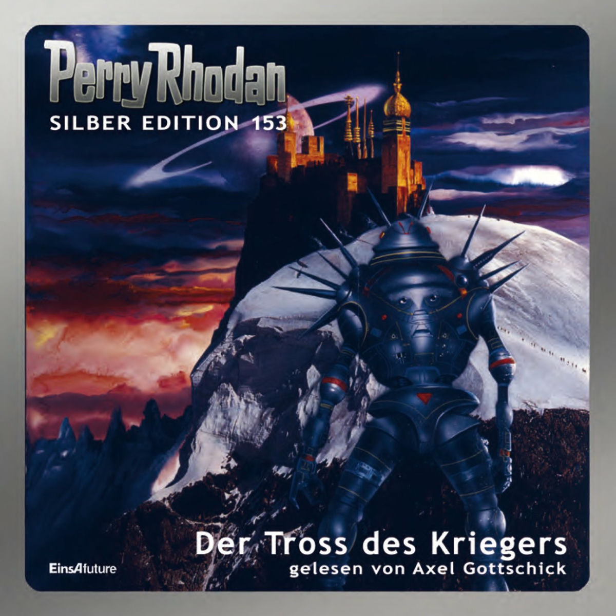 Album cover of Der Tross des Kriegers - Perry Rhodan - Silber Edition 153 (Ungekürzt)