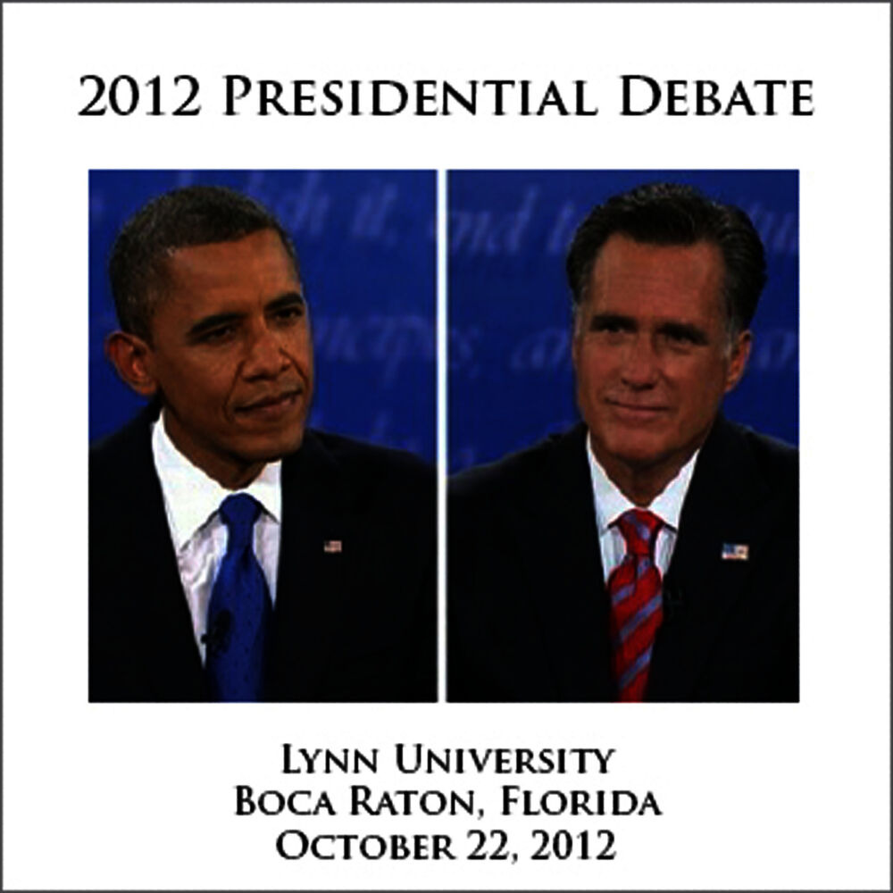 Picture of 2012 Presidential Debate #3 - October 22, 2012