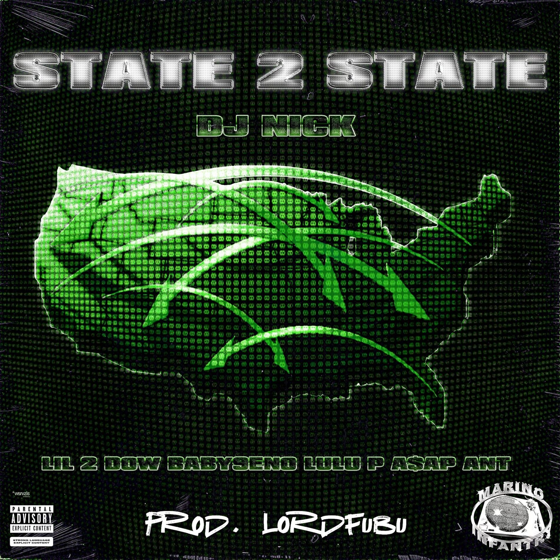 Album cover of State 2 State (feat. Lil 2 Dow, Baby 9eno, LuLu P & A$aP Ant)