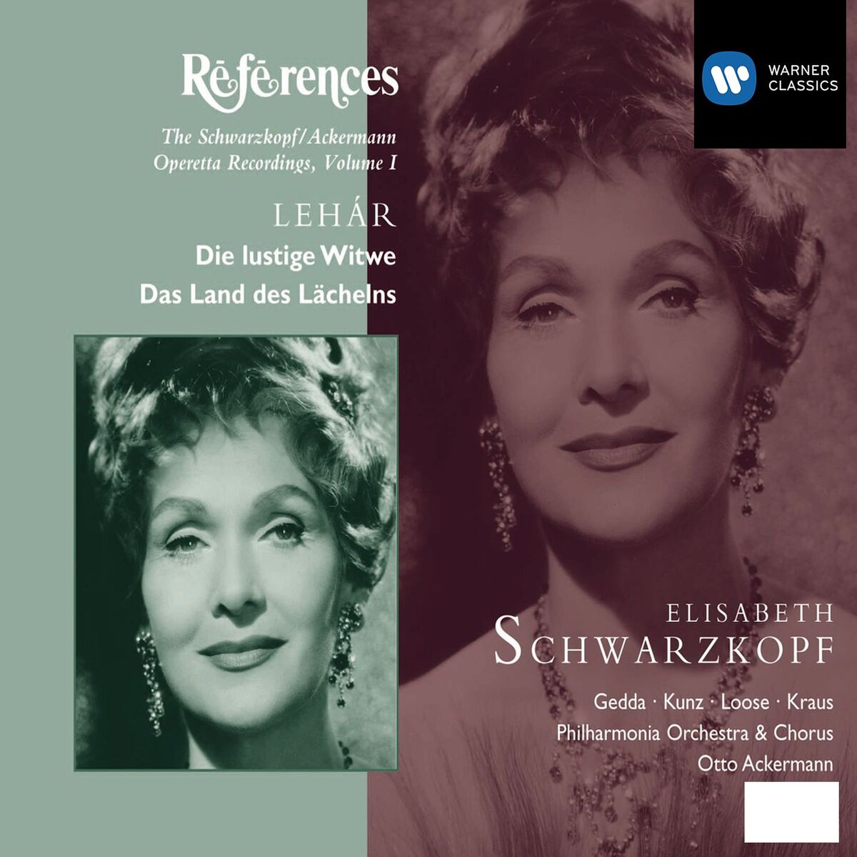 Album cover of Lehar: Das Land des Lächelns - Die Lustige Witwe